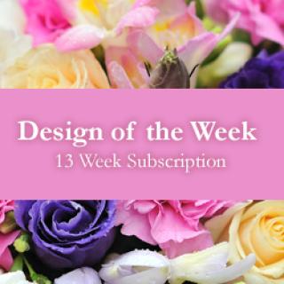 Design of the Week - 13 Week Subscription