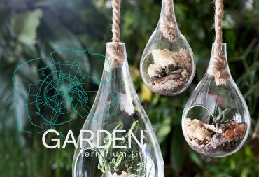 GARDENâ„¢ Teardrop Terrarium