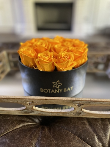 Luxury Round Autumn Charm Rose Box