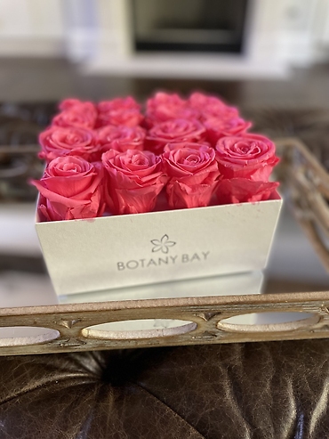 Luxury Square Pink Party Rose Box