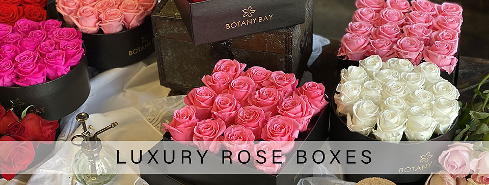 luxury rose boxes